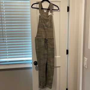 Z Supply Camo Overall Jumpsuit